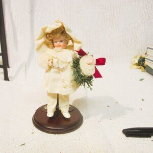VTG K ADLER CHRISTMAS DOLL ORNAMENT BY JOCELYN MOSTROM